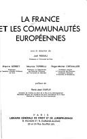 La France et les Communautés européennes by Joël Rideau cover