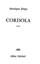 Cordola by Monique Flepp cover