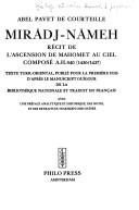 Mirâdj-nâmeh by Abel Pavet de Courteille cover