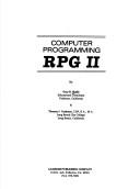 Computer programming RPG II