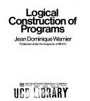 Logical construction of programs