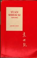 Yuan Shih-k'ai by Jerome Ch'en cover