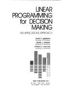 Linear programming for decision making