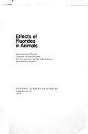 Effects of fluorides in animals