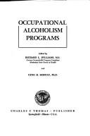 Occupational alcoholism programs by Richard Lee Williams cover