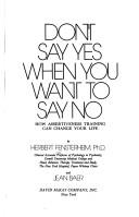 Don't say yes when you want to say no