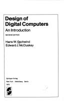 Design of digital computers
