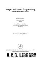 Integer and mixed programming