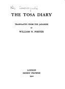 Tosa nikki