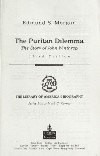 The Puritan dilemma