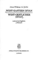 West-Östlicher Divan