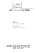 Fundamental statistics in psychology and education