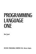 Programming language one