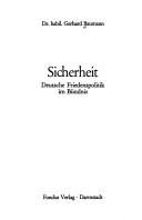 Sicherheit by Gerhard Baumann cover