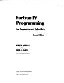 Fortran IV programming, for engineers and scientists