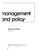 Financial management and policy