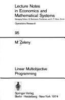 Linear multiobjective programming