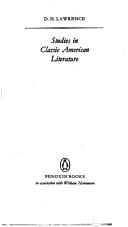 Studies in classic American literature