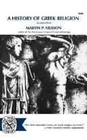 Grekiska religionens historia