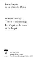 Arlequin sauvage by Louis-François Delisle de La Drevetière cover