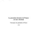 La première histoire de France en turc ottoman by Jean-Louis Bacqué-Grammont cover