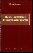 Théories syntaxiques du français contemporain by Moshe Starets cover