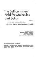 Quantum theory of molecules and solids vol.4