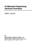 On Macintosh(R) Programming