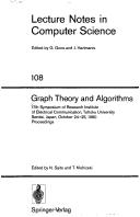 Graph theory and algorithms