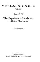 The experimental foundations of solid mechanics
