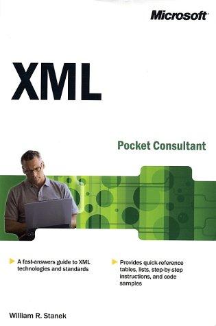 XML Pocket Consultant by William R. Stanek cover