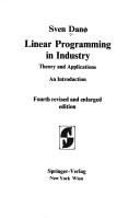 Linear programming in industry: theory and applications