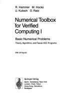 Numerical toolbox for verified computing