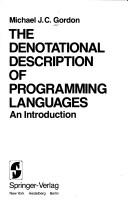 The Denotational Description of Programming Languages