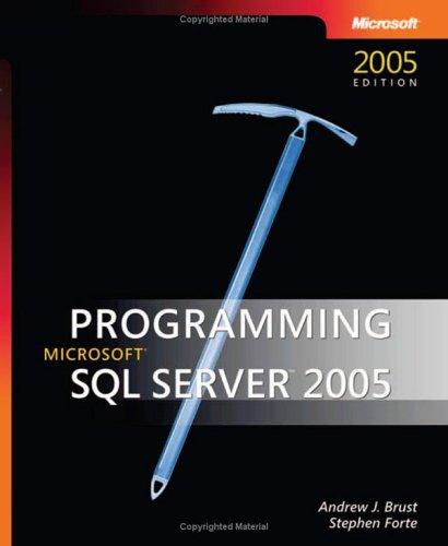 Programming Microsoft SQL server 2005