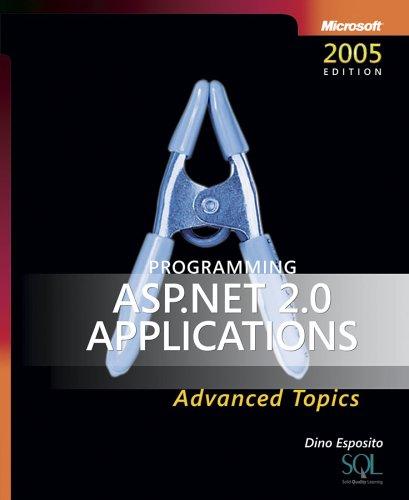 Programming Microsoft  ASP.NET 2.0 Applications