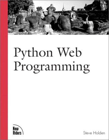Python Web Programming by Steve Holden cover