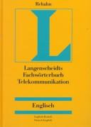 Langenscheidts Fachwörterbuch Telecommunication by Jens Peter Rehahn cover