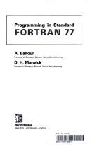 Programming in Standard Fortran 77