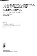 Mechanical Behaviour of Electromagnetic Solid Continua