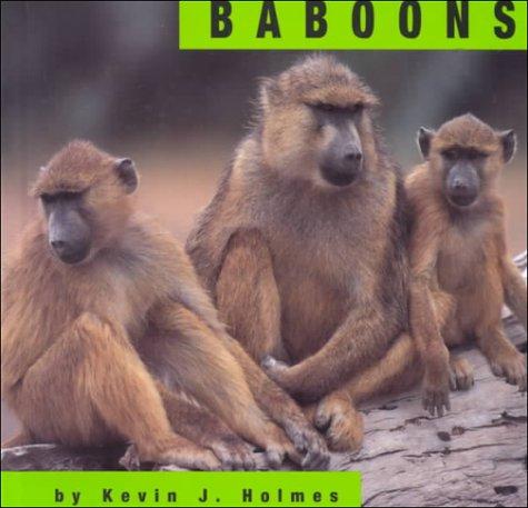 Baboons (Animals) by Kevin J. Holmes cover
