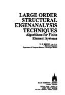 Large order structural eigenanalysis techniques