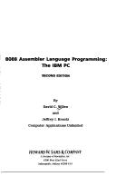 8088 assembler language programming