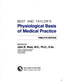 The physiological basis of medical practice by Charles Herbert Best cover