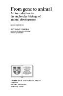 From gene to animal by David De Pomerai cover