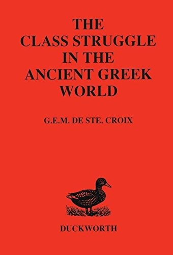 The class struggle in the ancient Greek world