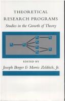 Theoretical research programs