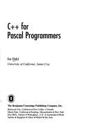 C++ for PASCAL Programming