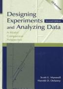 Designing experiments and analyzing data