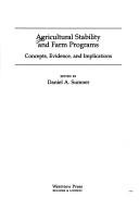 Agricultural stability and farm programs